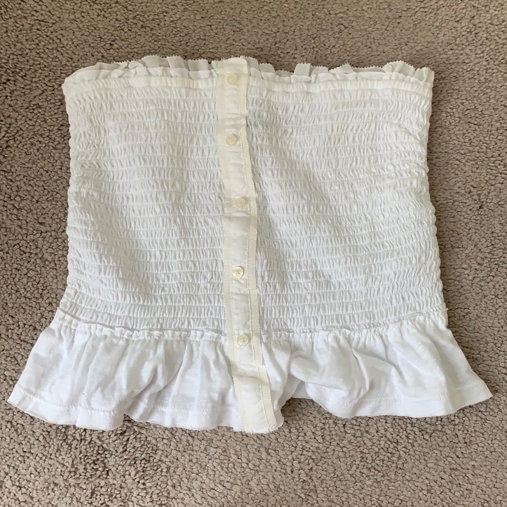 White tube top